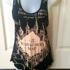 Marauders Map Tank Top